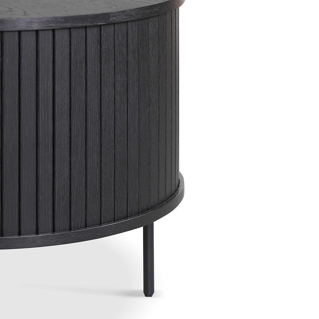 CCF8441-KD 100cm Coffee Table - Full Black - Furniture Castle