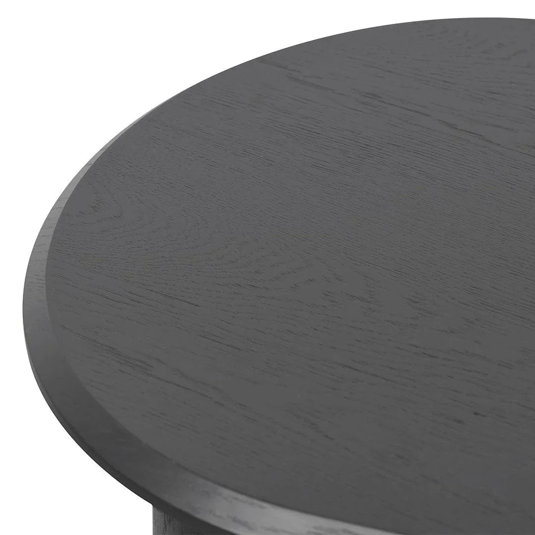 CCF8553-CN-ST8554-CN Chen Nested Table - Black Oak - Furniture Castle