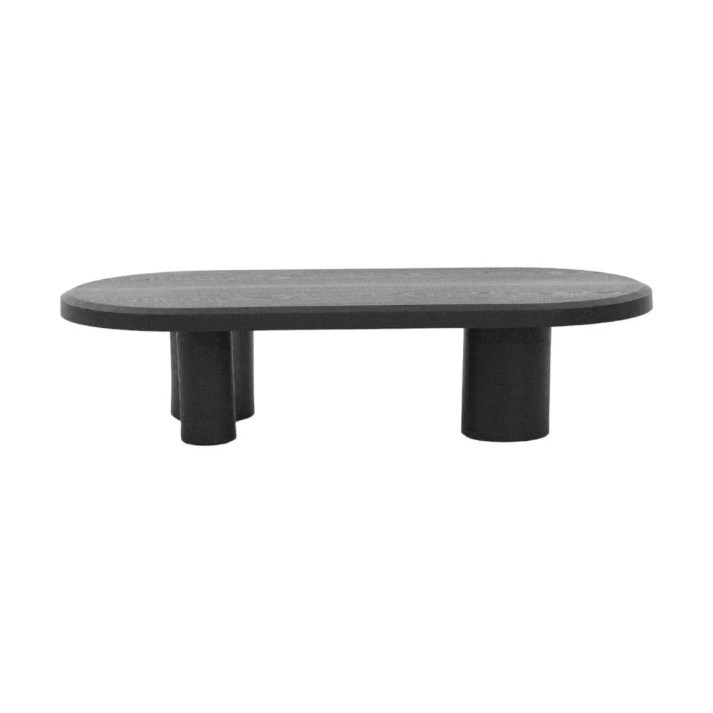 CCF8613-DW 1.5m Coffee Table - Full Black - Furniture Castle