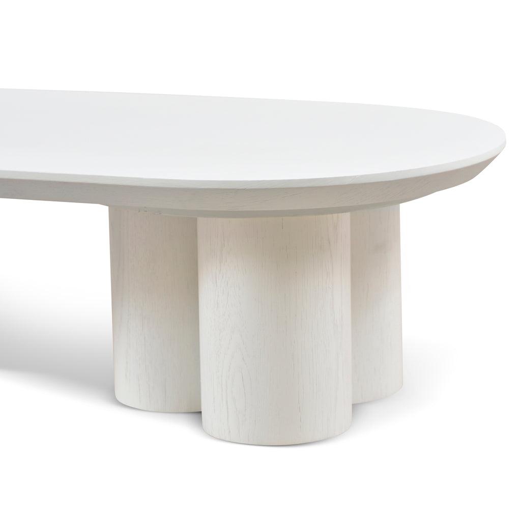 CCF8788-CN 1.3m Coffee Table - Full White - Furniture Castle