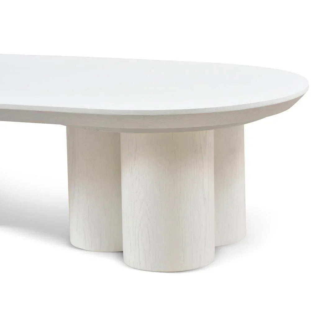 CCF8788-CN 1.3m Coffee Table - Full White - Furniture Castle