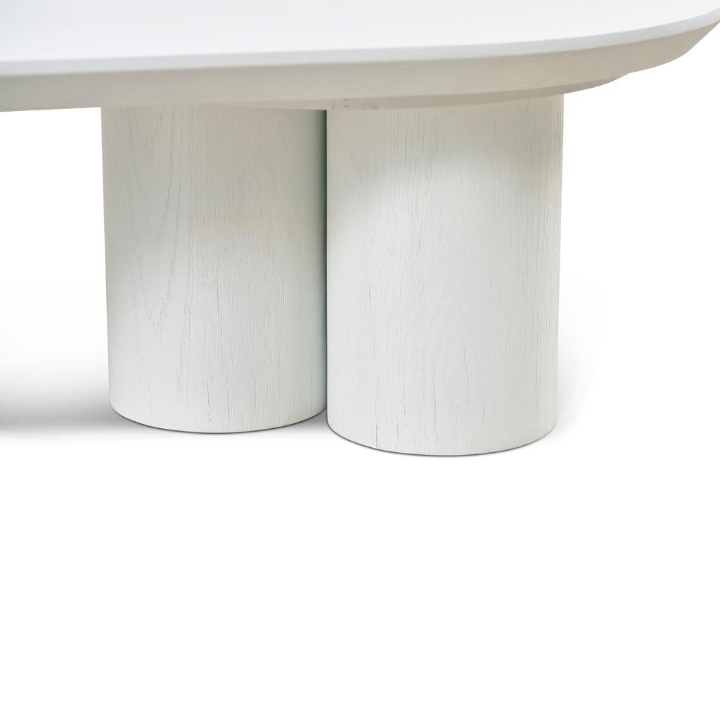 CCF8788-CN 1.3m Coffee Table - Full White - Furniture Castle