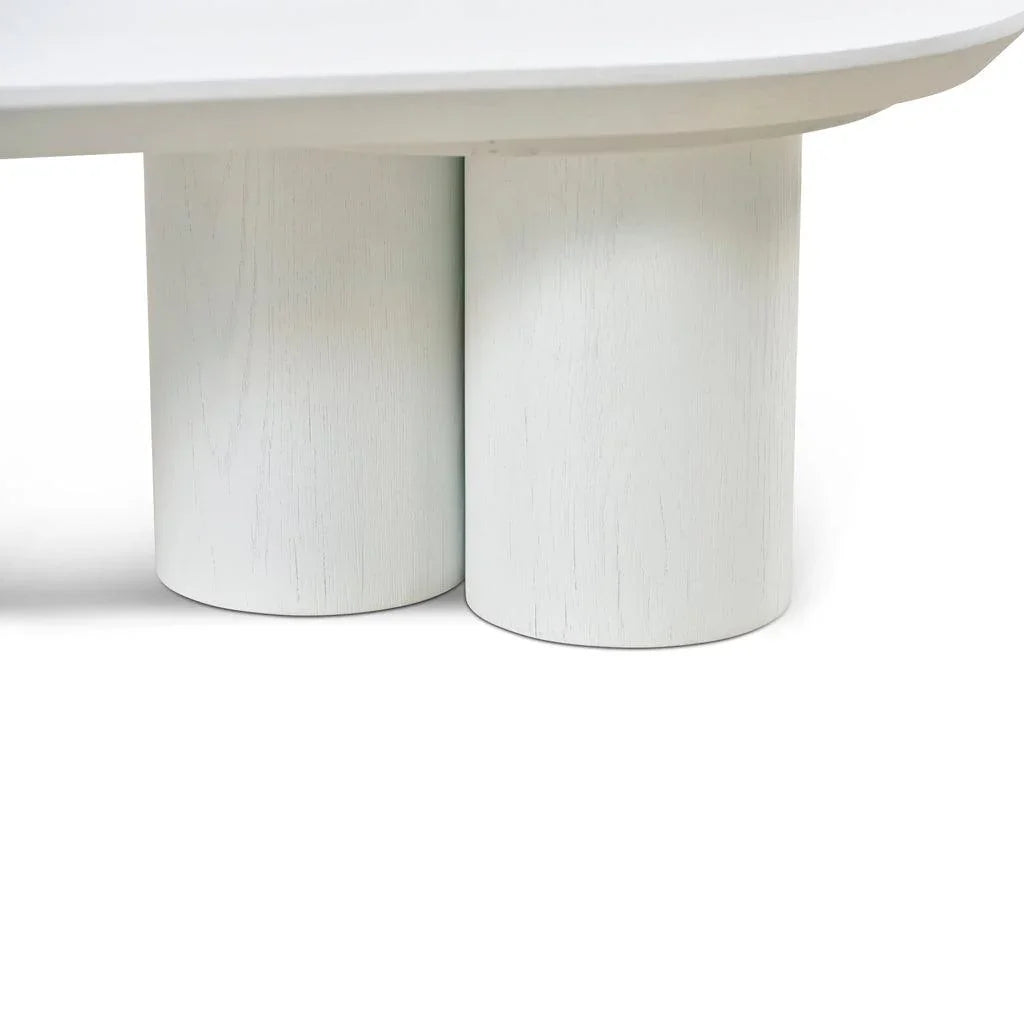 CCF8788-CN 1.3m Coffee Table - Full White - Furniture Castle