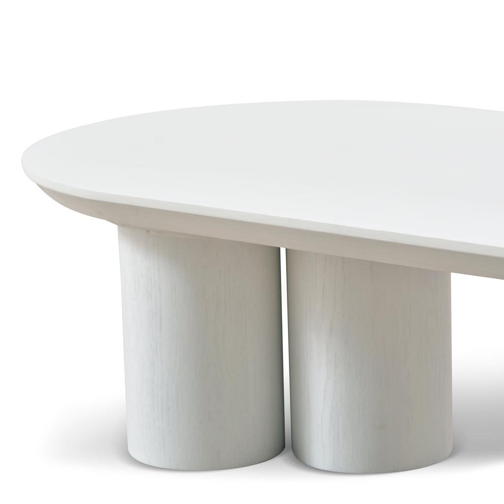 CCF8788-CN 1.3m Coffee Table - Full White - Furniture Castle