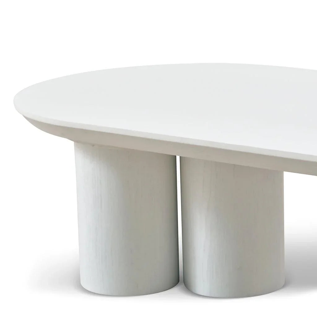 CCF8788-CN 1.3m Coffee Table - Full White - Furniture Castle