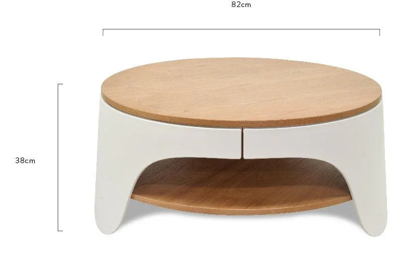 CCF921 82cm Round Coffee Table - Furniture Castle
