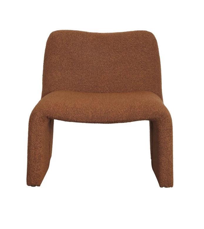 Celin Occasional Chair Terracotta - Furniture Castle