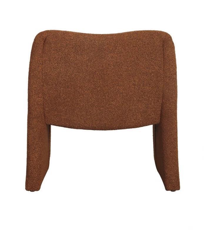 Celin Occasional Chair Terracotta - Furniture Castle