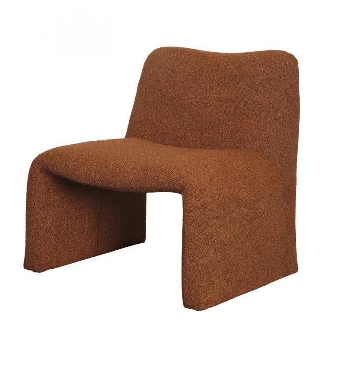 Celin Occasional Chair Terracotta - Furniture Castle