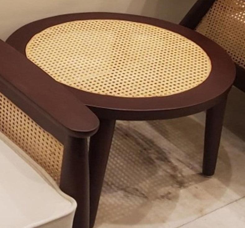 Checkmate Cane Table - Furniture Castle