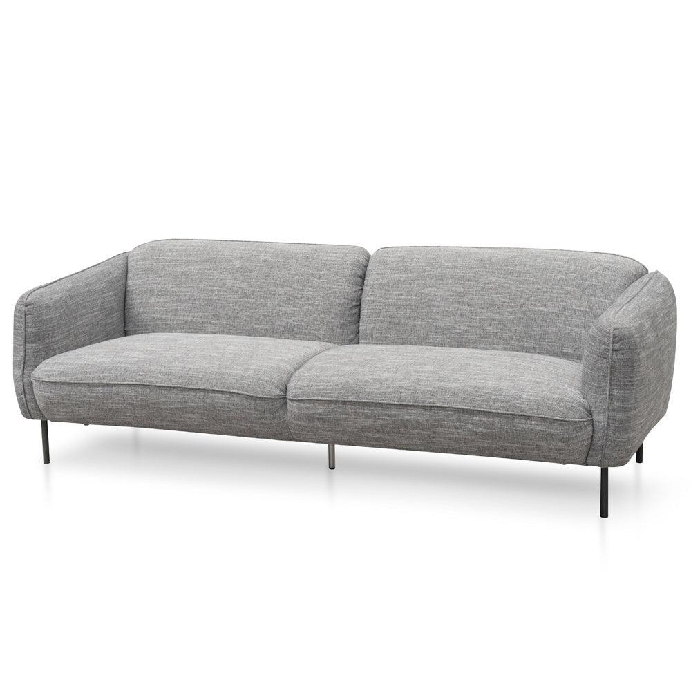 CLC2294-IG 3 Seater Sofa - Dark Spec Grey - Furniture Castle
