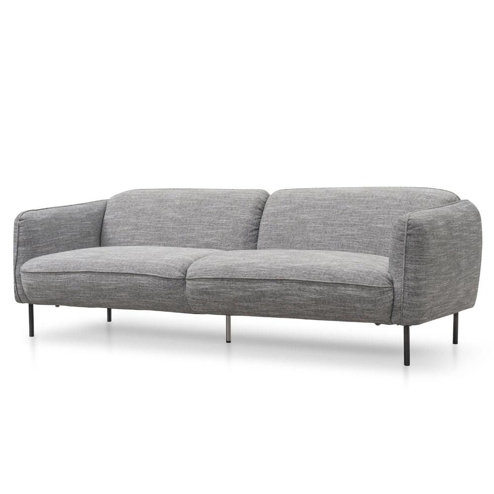 CLC2294-IG 3 Seater Sofa - Dark Spec Grey - Furniture Castle
