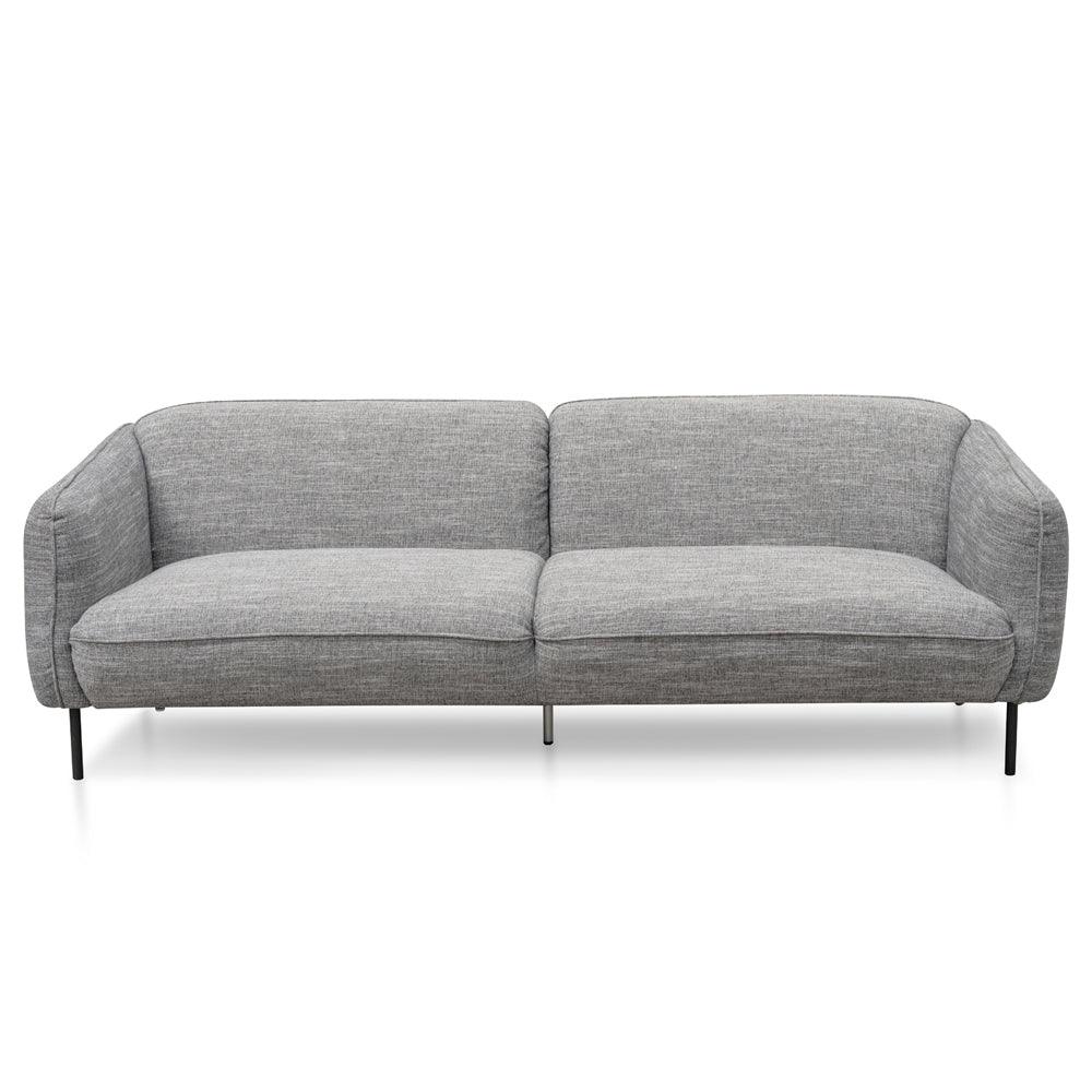 CLC2294-IG 3 Seater Sofa - Dark Spec Grey - Furniture Castle