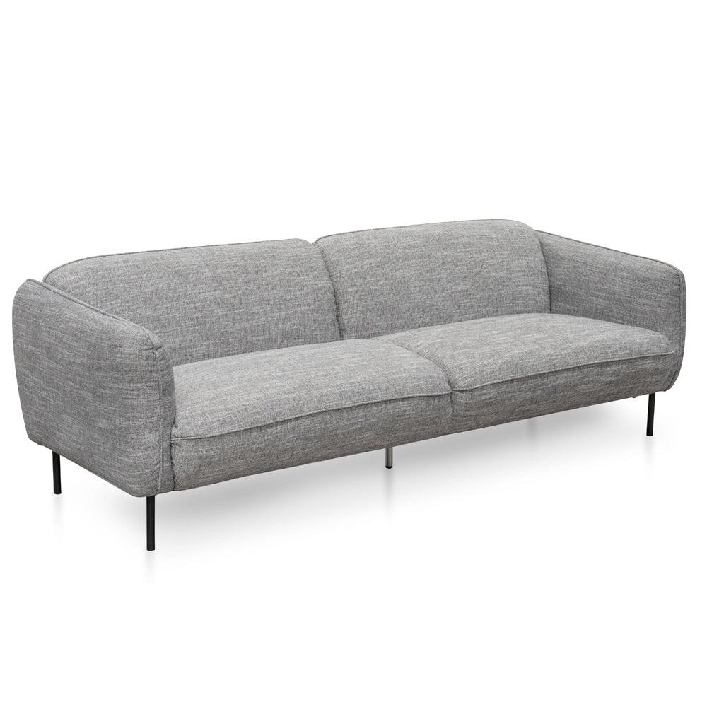 CLC2294-IG 3 Seater Sofa - Dark Spec Grey - Furniture Castle