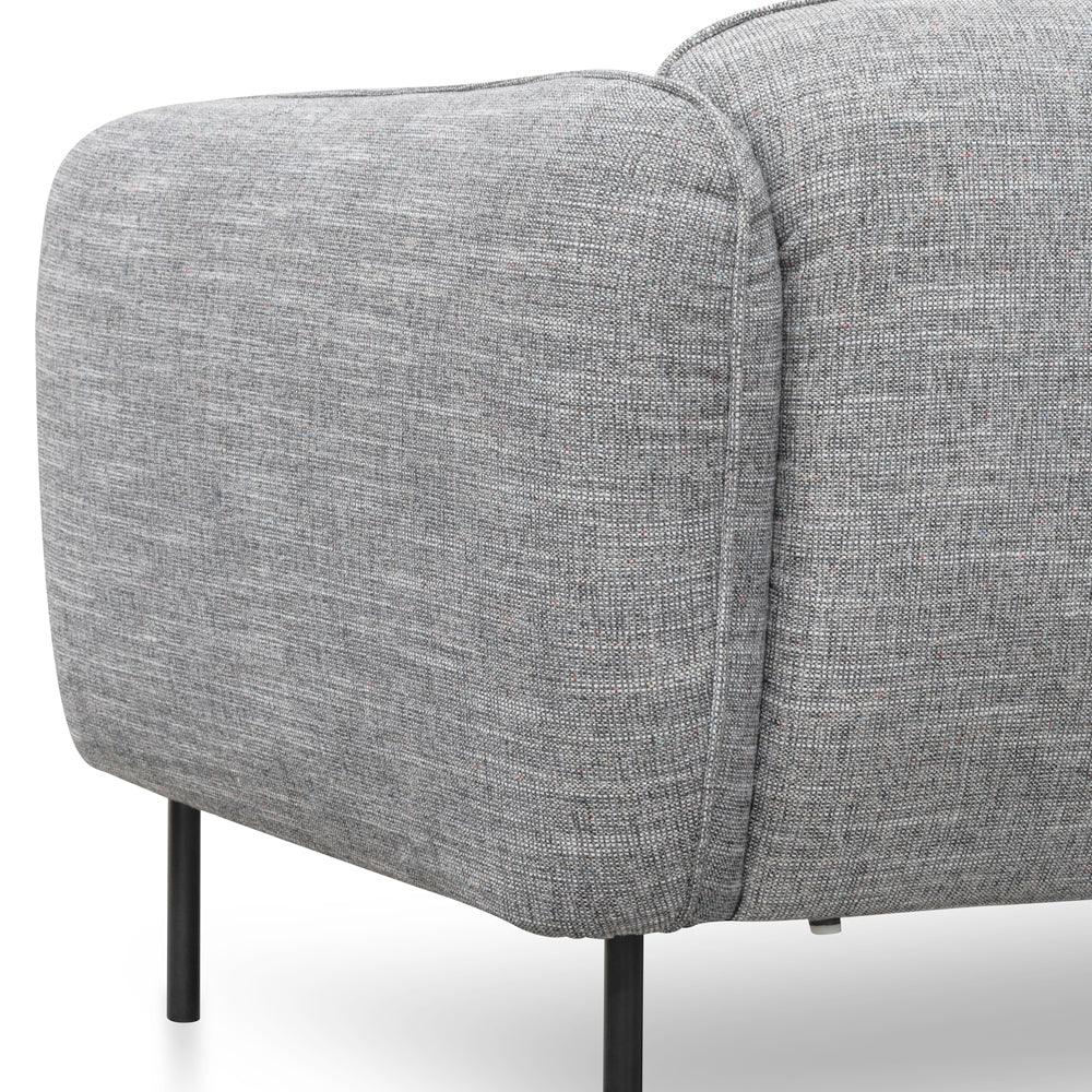 CLC2294-IG 3 Seater Sofa - Dark Spec Grey - Furniture Castle