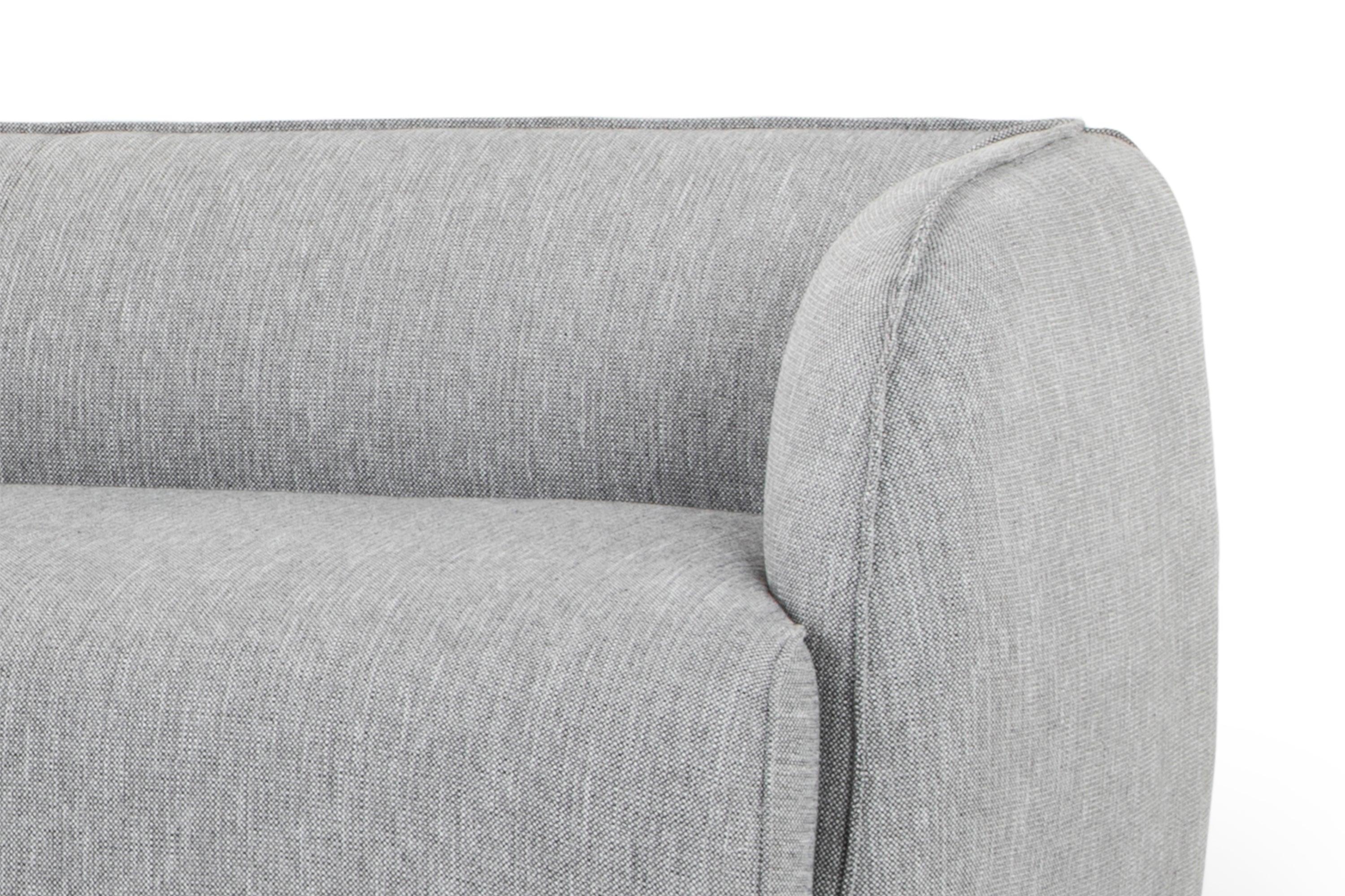 CLC2744-FA 3 Seater Left Chaise Sofa - Graphite Grey - Furniture Castle