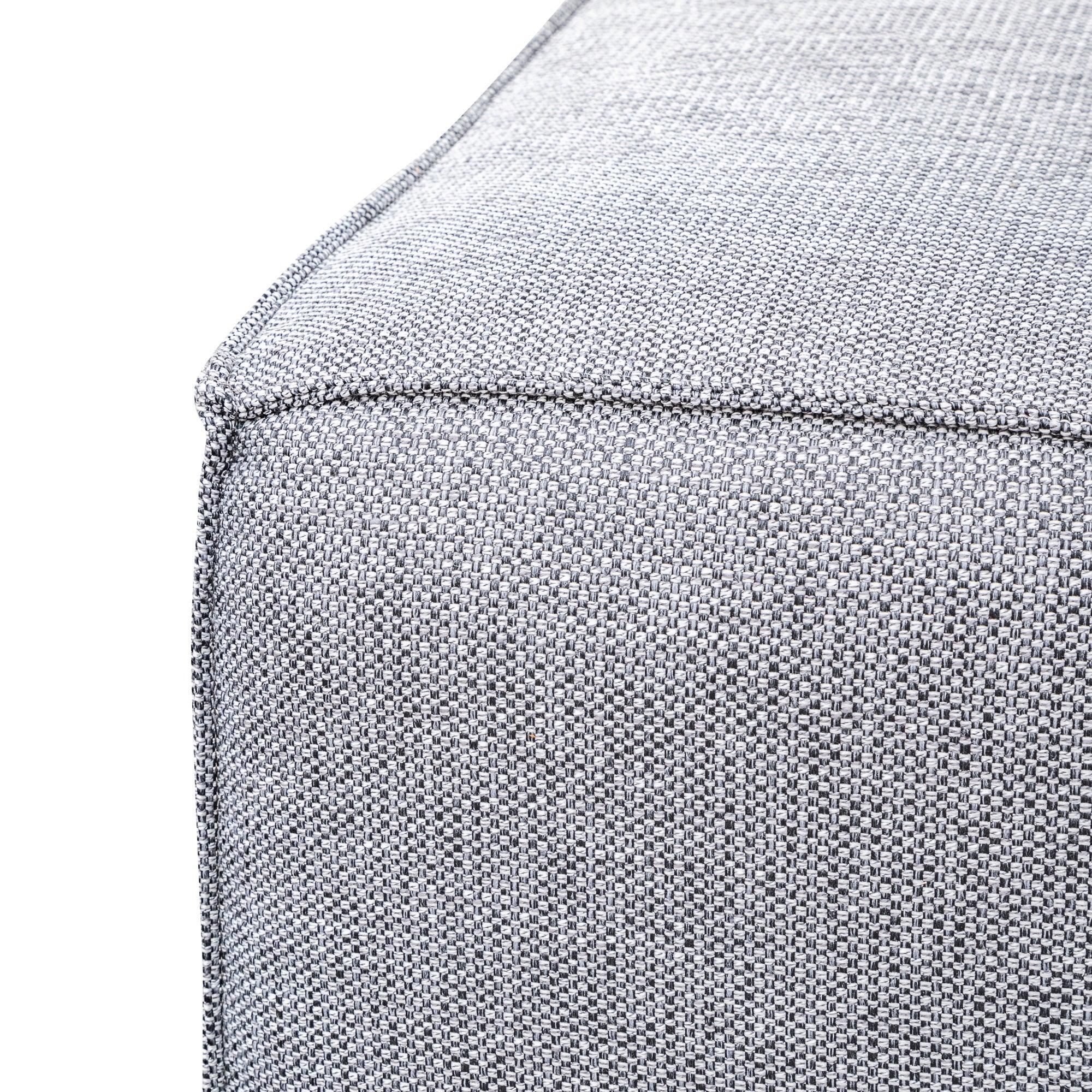 CLC2850-CA 3 Seater Left Chaise Sofa - Graphite Grey - Furniture Castle