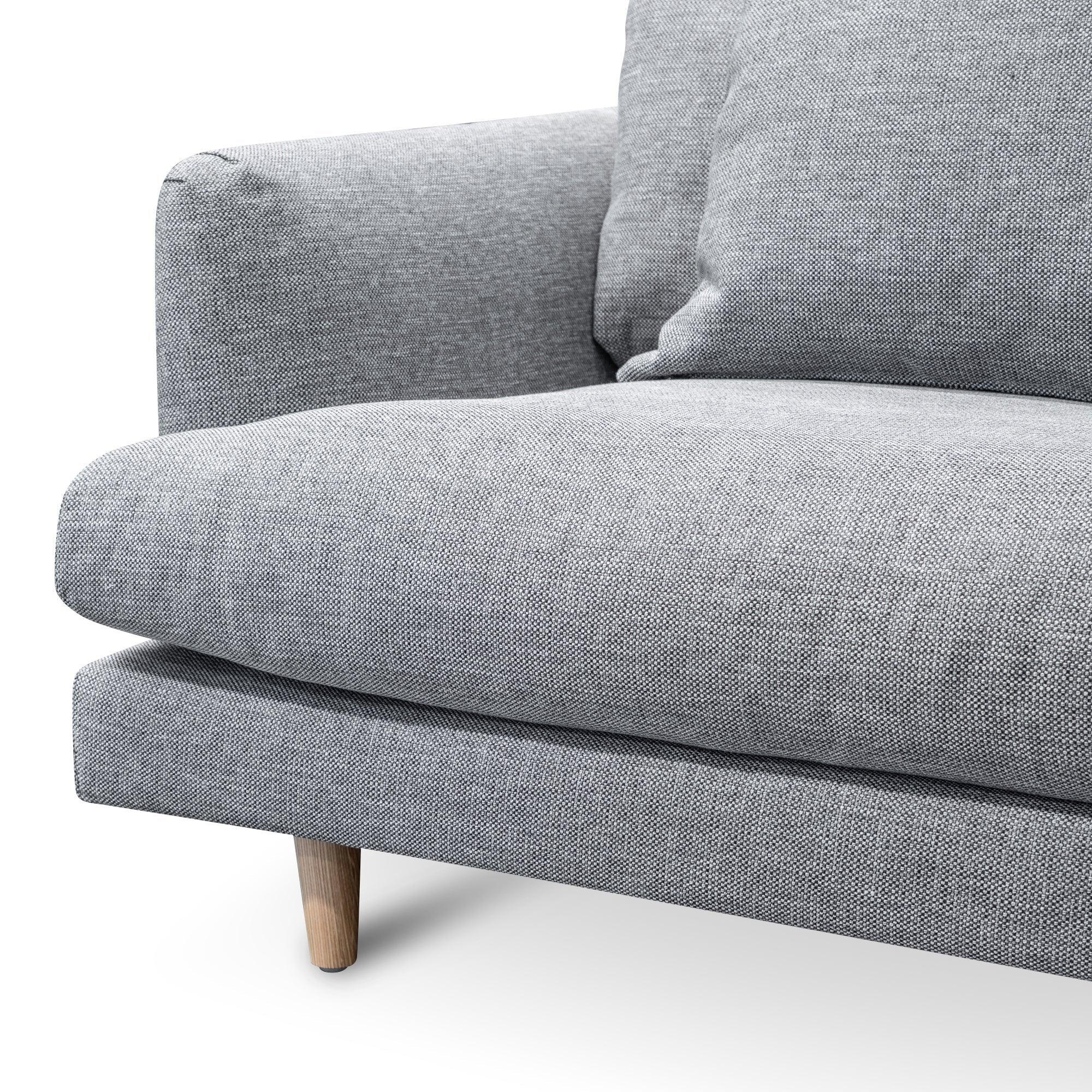 CLC2854-CA Right Return Modular Sofa - Graphite Grey - Furniture Castle
