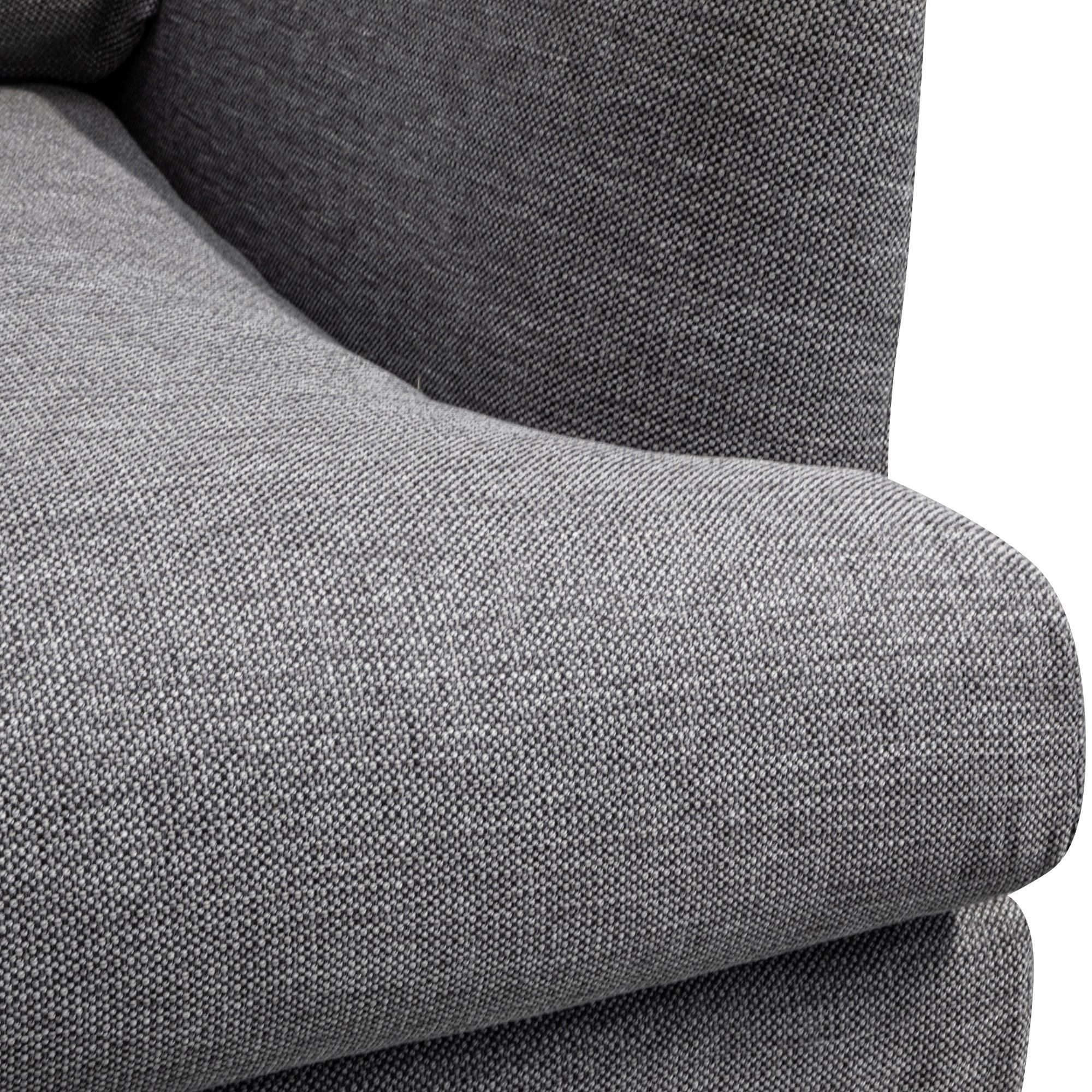 CLC2854-CA Right Return Modular Sofa - Graphite Grey - Furniture Castle