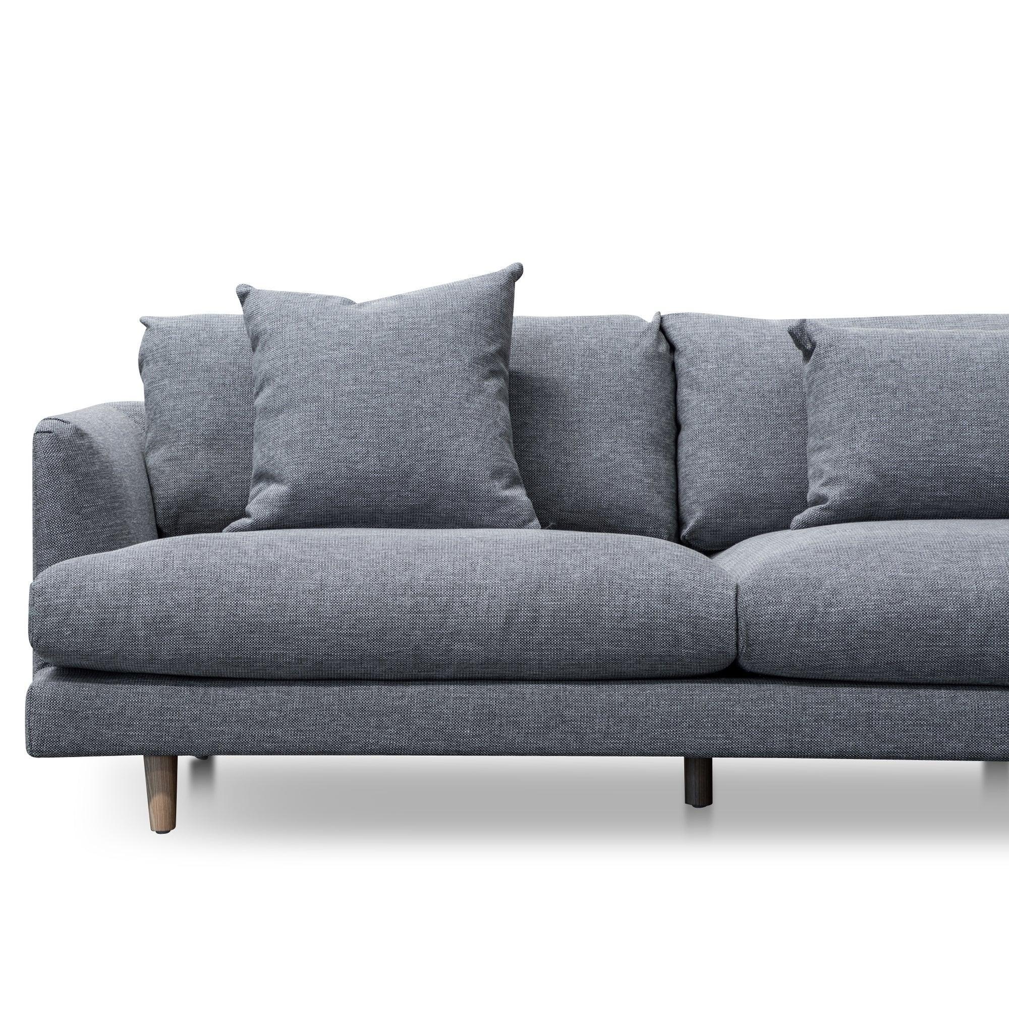 CLC2854-CA Right Return Modular Sofa - Graphite Grey - Furniture Castle