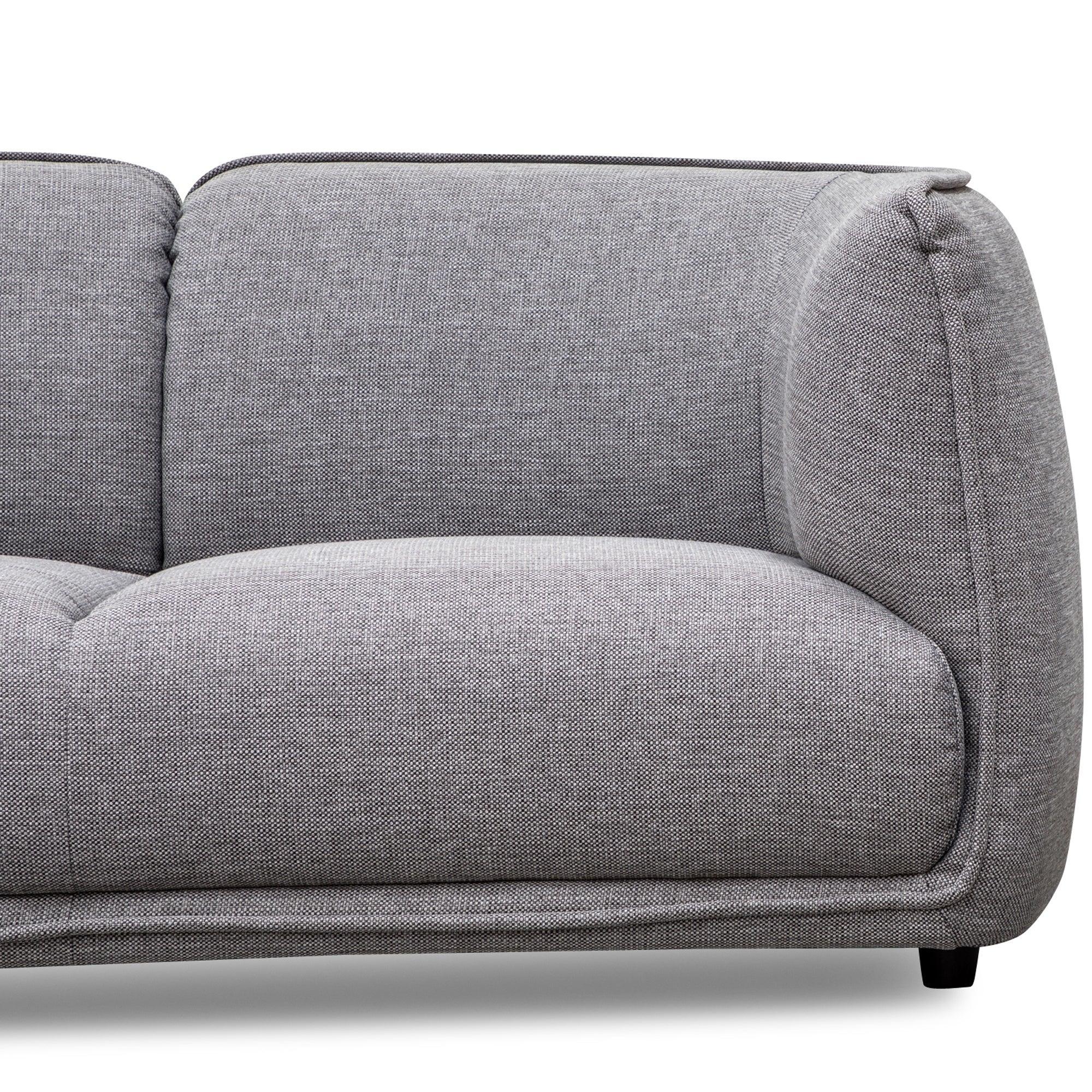 CLC2874-KSO 2 Seater Fabric Sofa- Graphite Grey - Furniture Castle