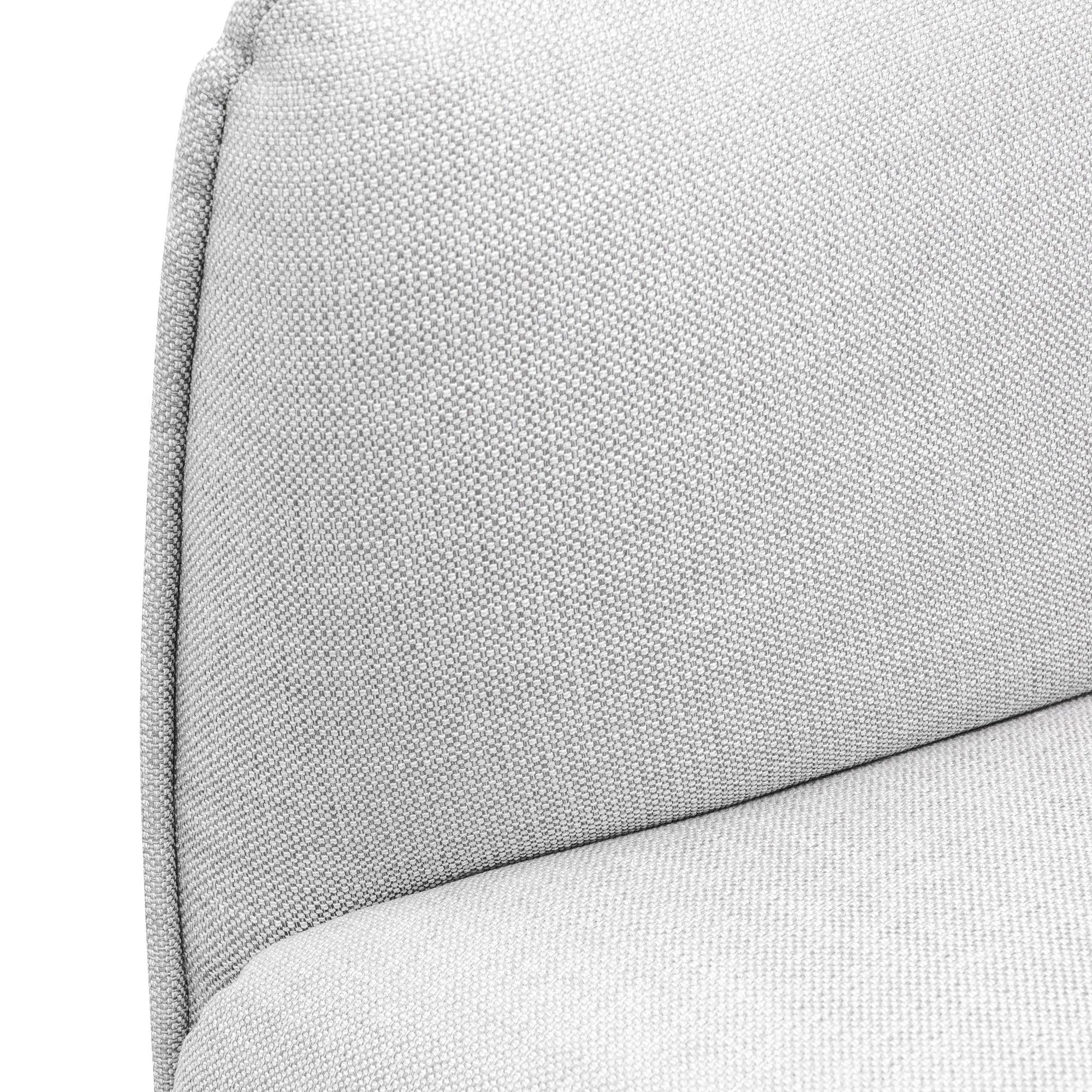 CLC6093-KSO 3 Seater Fabric Sofa- Light Texture Grey - Furniture Castle