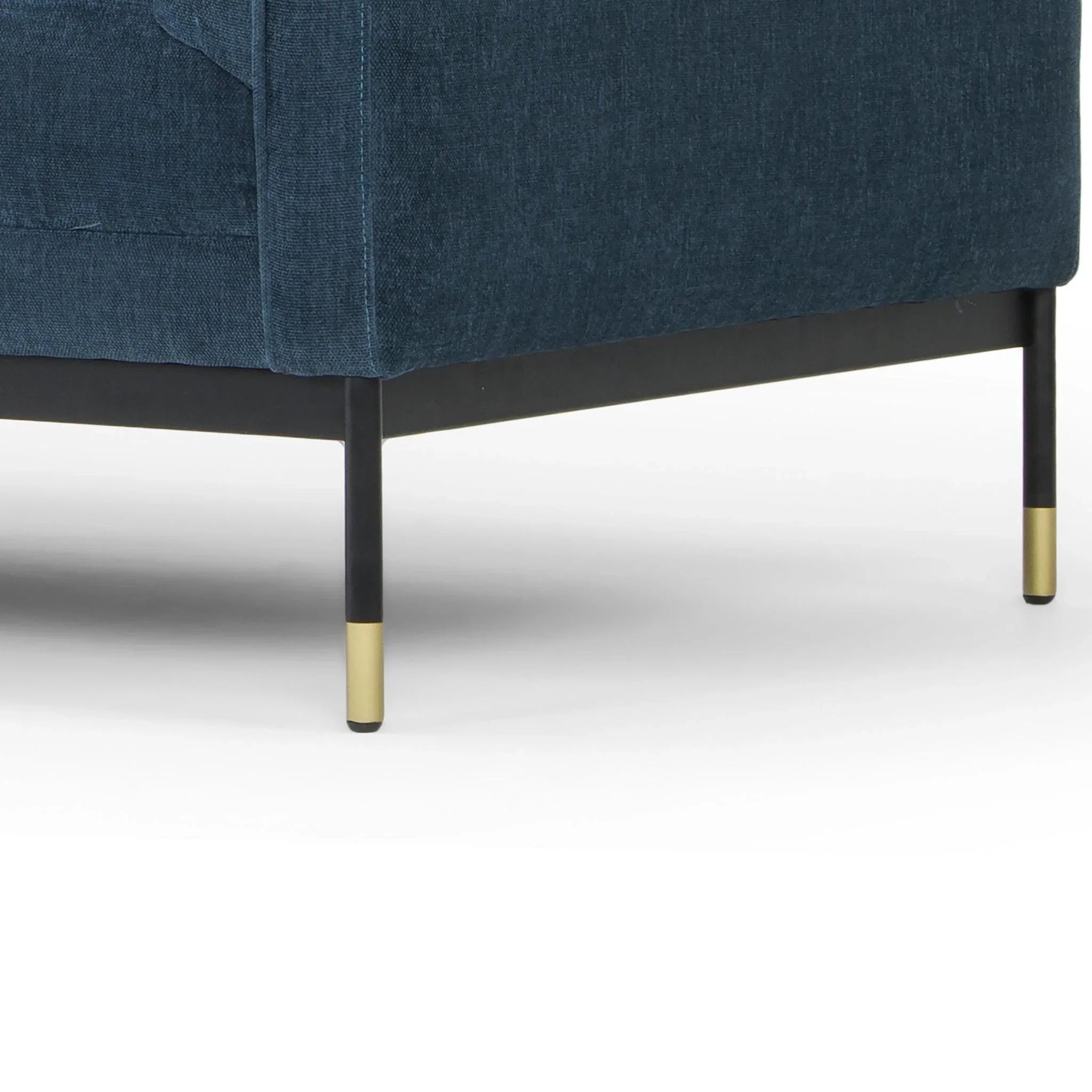 CLC6245 3 Seater Fabraic Sofa - Dusty Blue - Furniture Castle