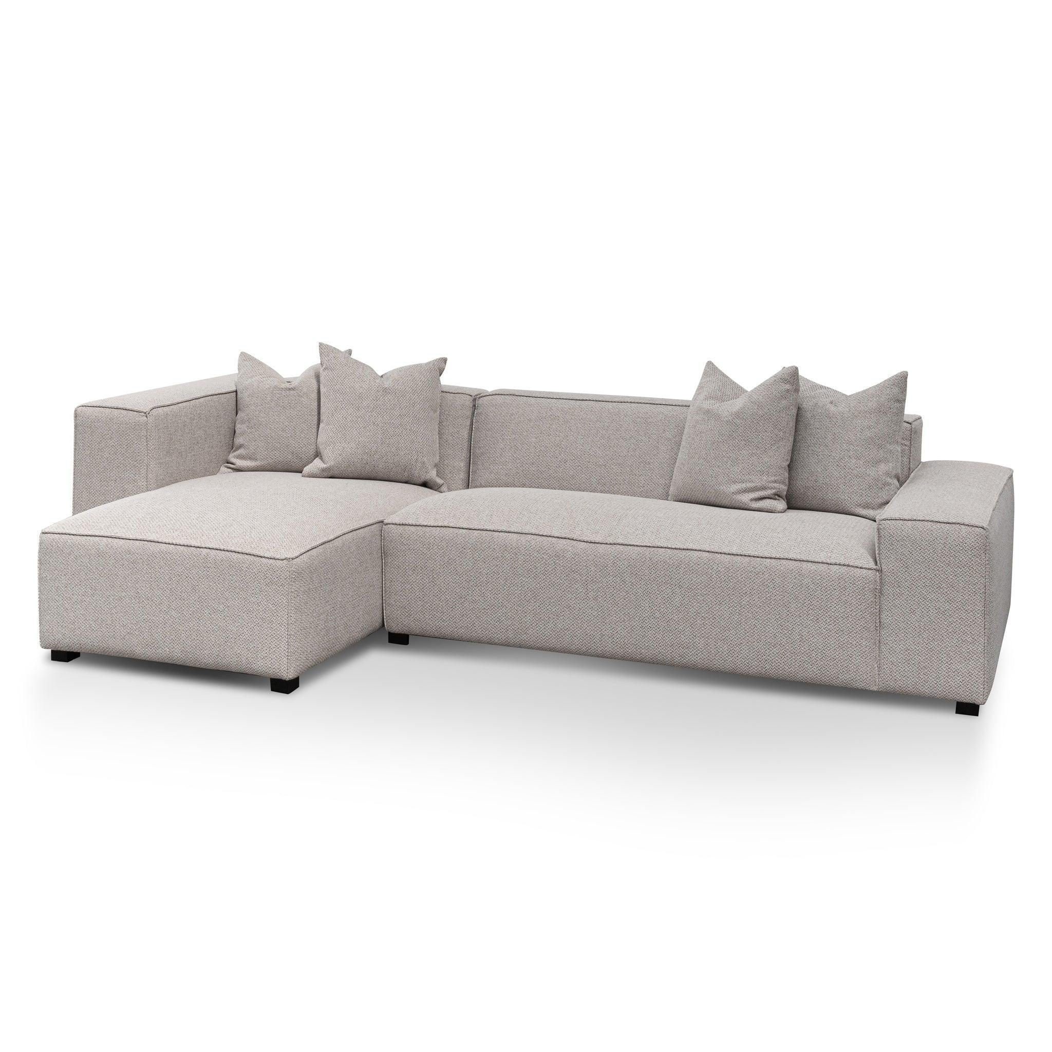 CLC6532-CA 3 Seater Left Chaise Sofa - Sterling Sand - Furniture Castle