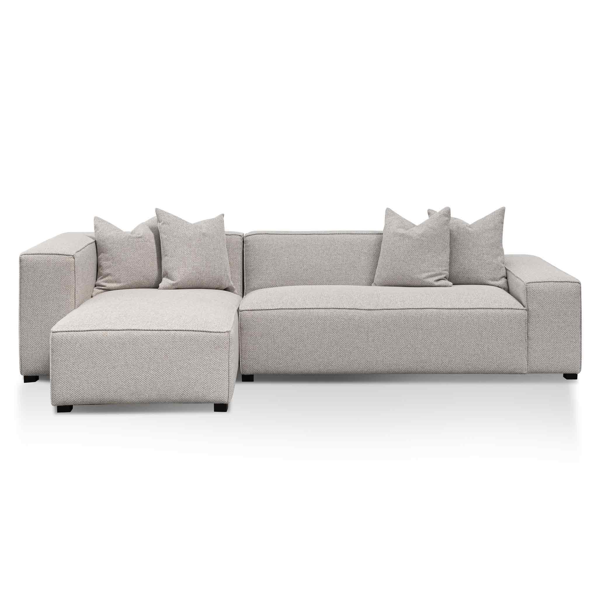 CLC6532-CA 3 Seater Left Chaise Sofa - Sterling Sand - Furniture Castle