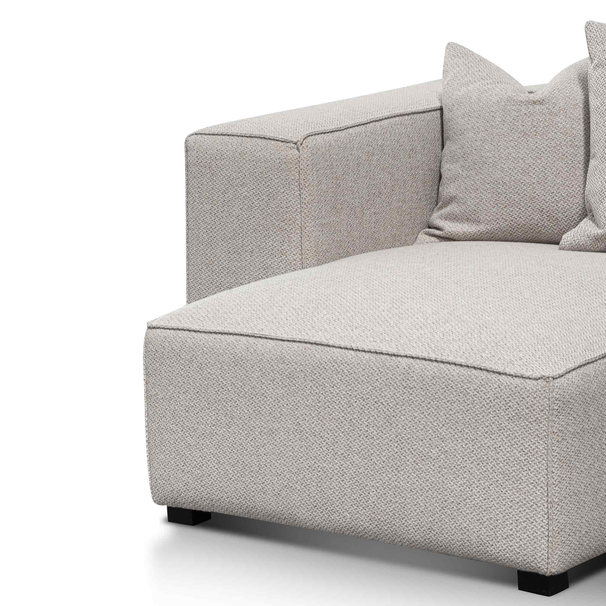 CLC6532-CA 3 Seater Left Chaise Sofa - Sterling Sand - Furniture Castle