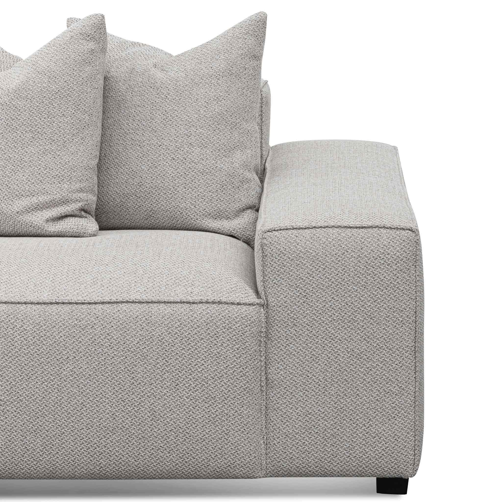 CLC6532-CA 3 Seater Left Chaise Sofa - Sterling Sand - Furniture Castle