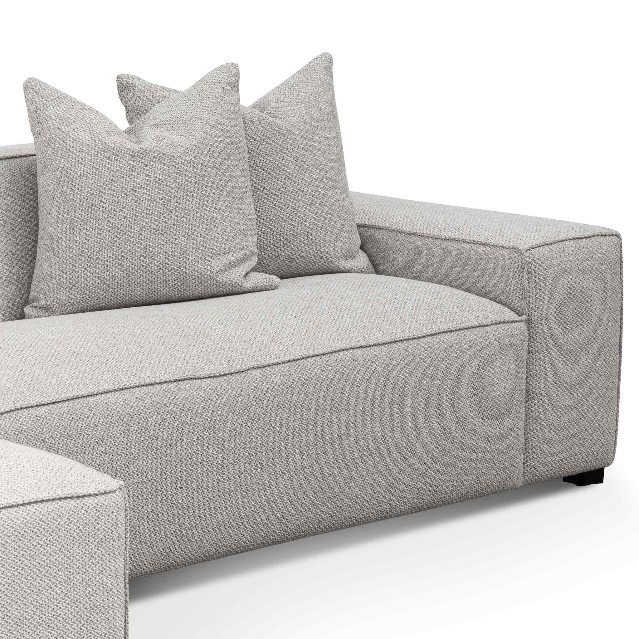 CLC6532-CA 3 Seater Left Chaise Sofa - Sterling Sand - Furniture Castle