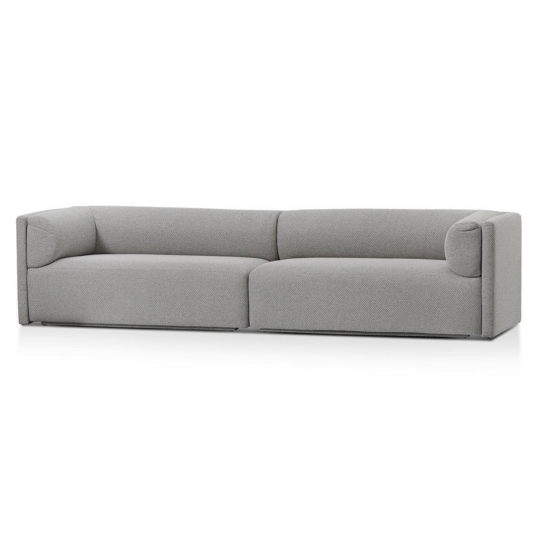 CLC6649-CA 4 Seater Fabric Sofa - Grey - Furniture Castle