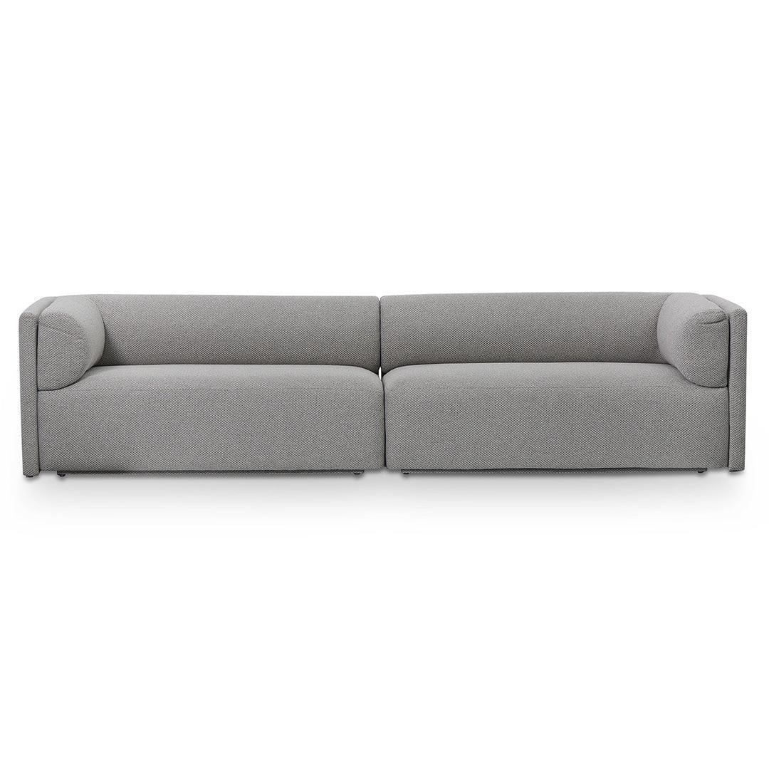 CLC6649-CA 4 Seater Fabric Sofa - Grey - Furniture Castle