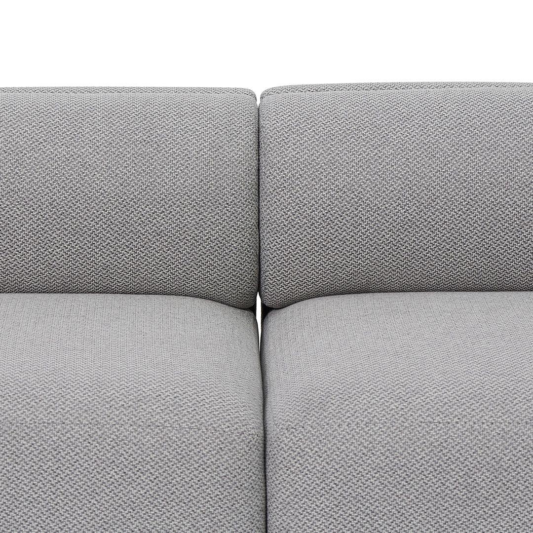 CLC6649-CA 4 Seater Fabric Sofa - Grey - Furniture Castle