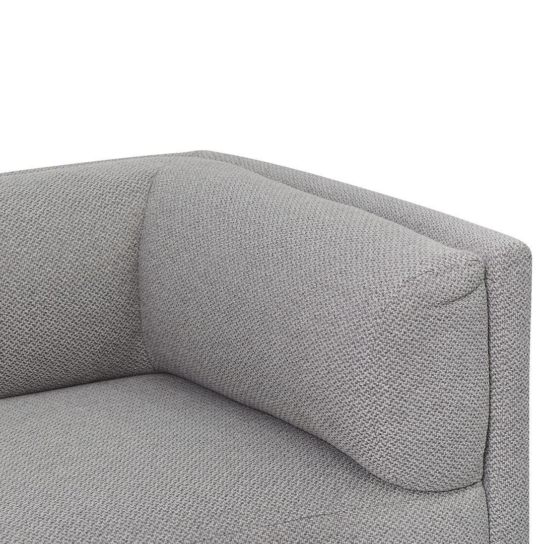 CLC6649-CA 4 Seater Fabric Sofa - Grey - Furniture Castle
