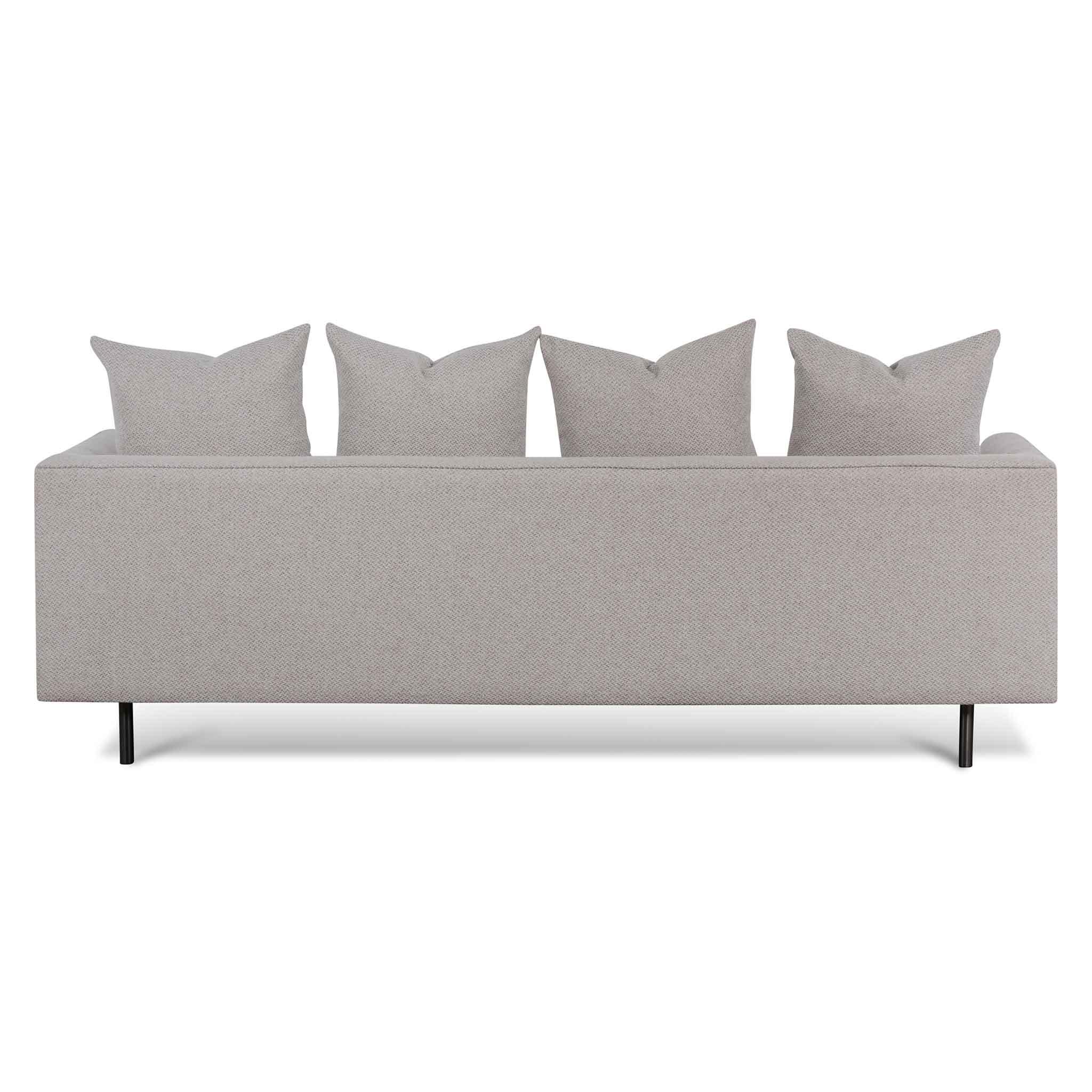 CLC6687-CA 3 Seater Sofa - Sterling Sand with Black Legs - Furniture Castle