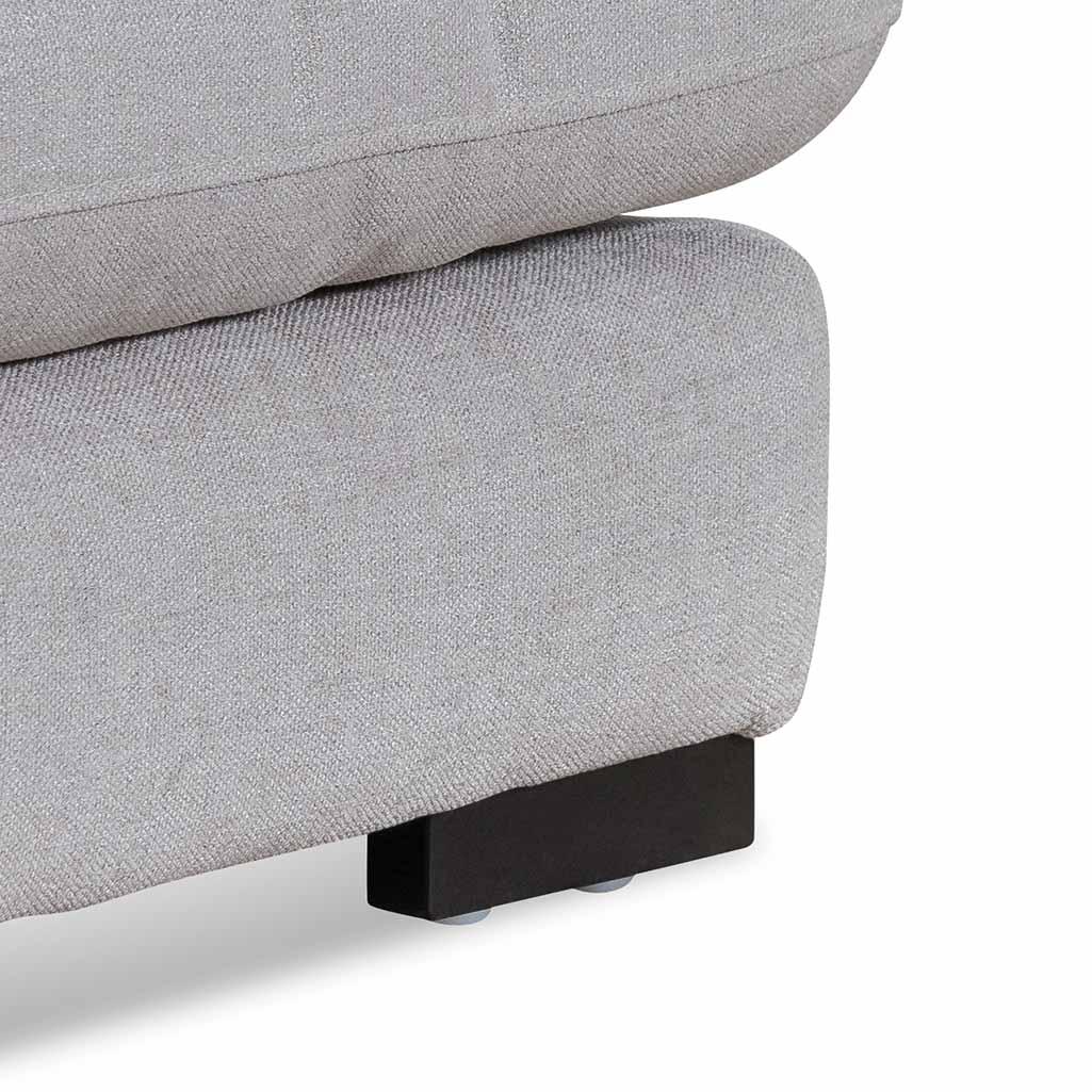 CLC6815-KSO 4 Seater Fabric Left Chaise Sofa - Oyster Beige - Furniture Castle