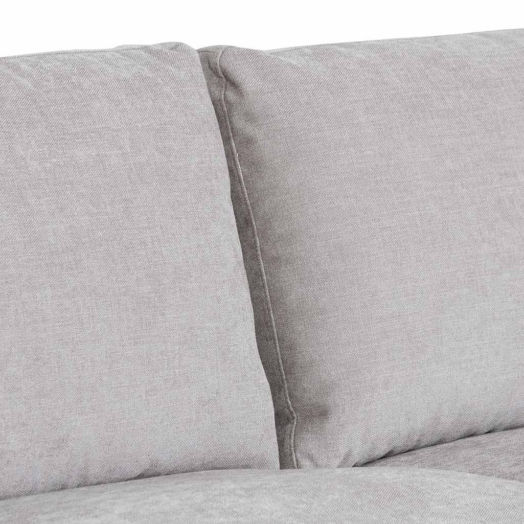 CLC6816-KSO 4 Seater Fabric Right Chaise Sofa - Oyster Beige - Furniture Castle