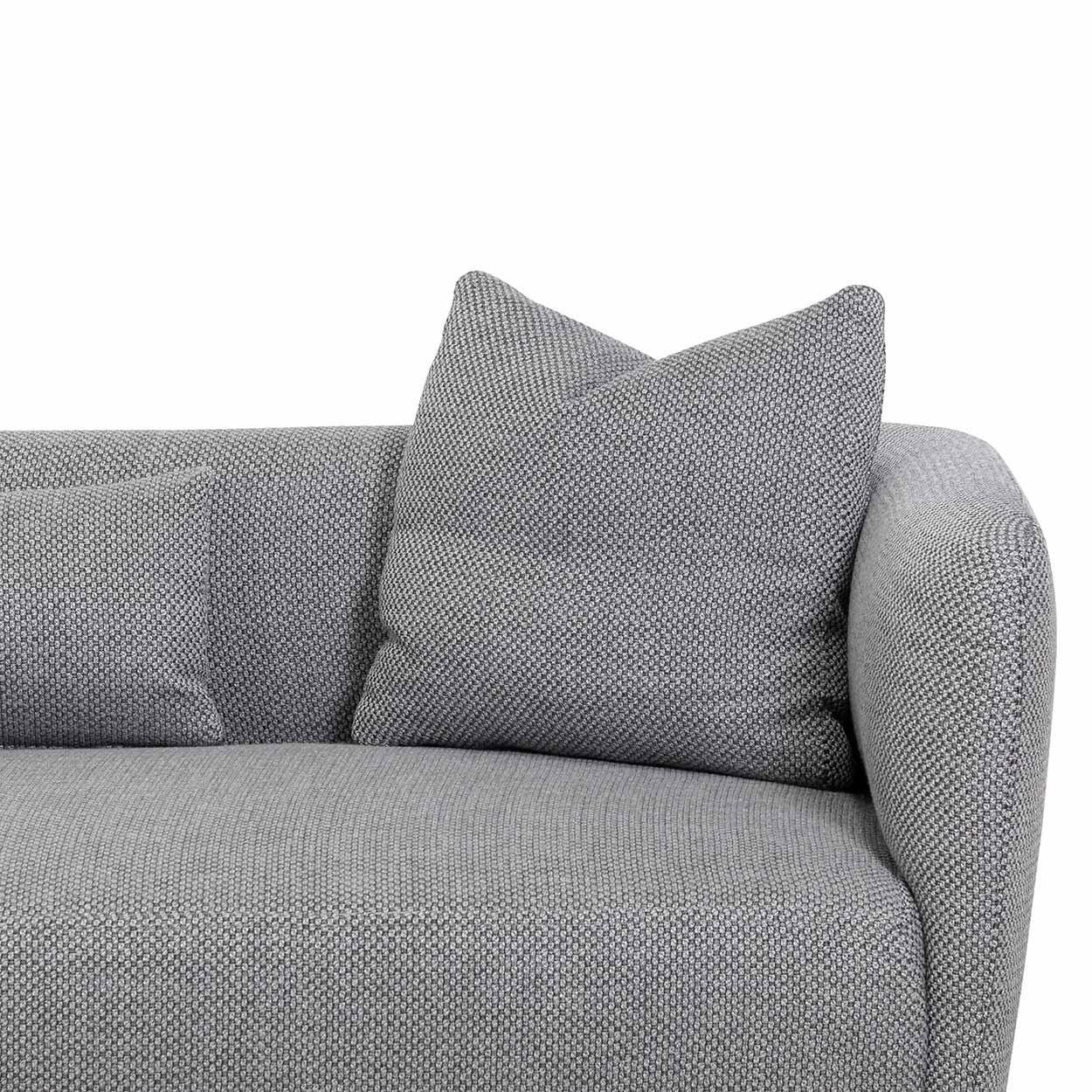 CLC6824-YY 3 Seater Fabric Sofa - Noble Grey - Furniture Castle