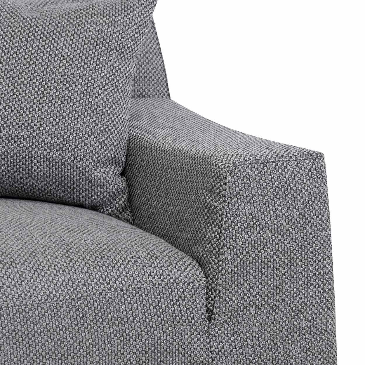 CLC6825-YY 3 Seater Left Chaise Sofa - Noble Grey - Furniture Castle