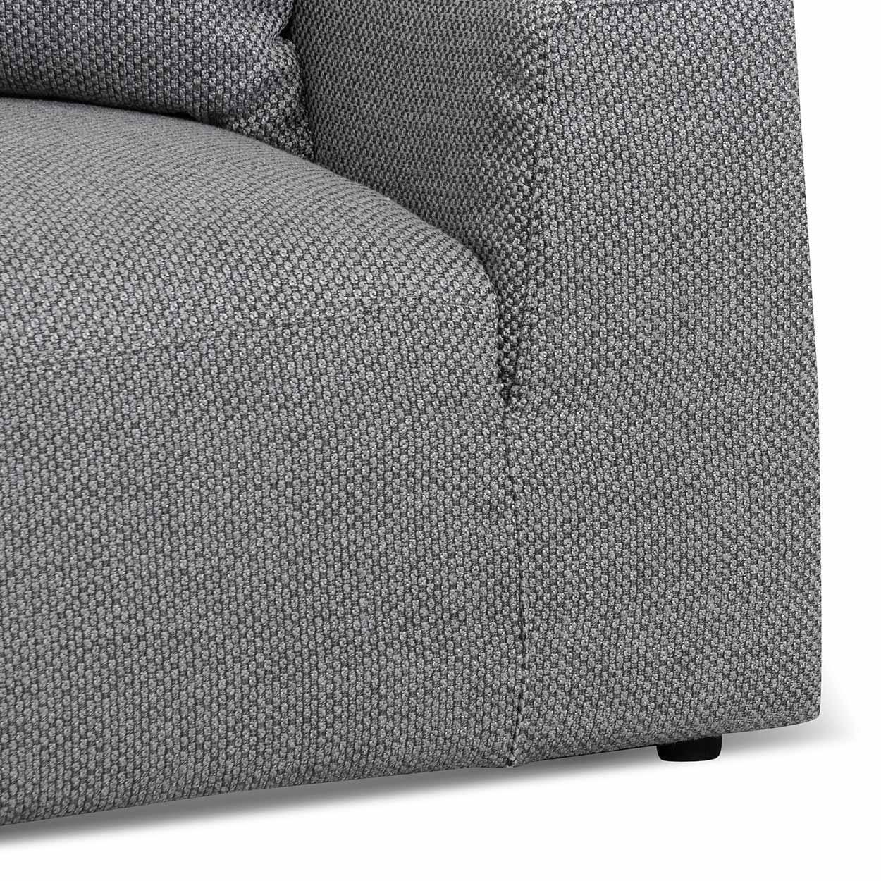 CLC6825-YY 3 Seater Left Chaise Sofa - Noble Grey - Furniture Castle