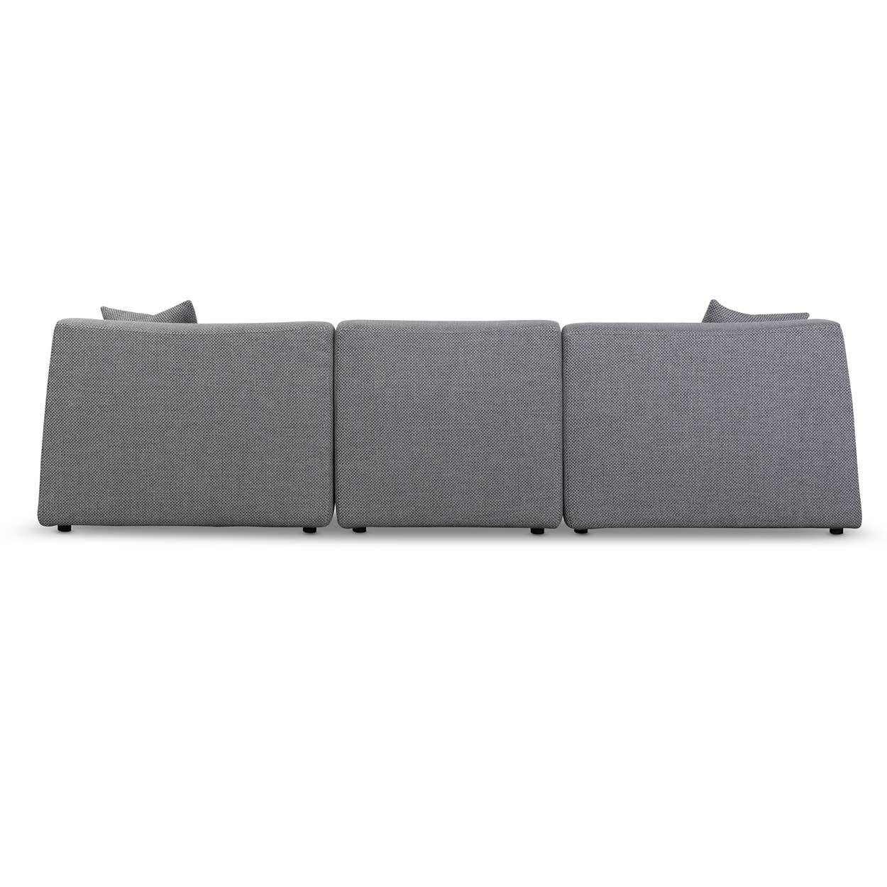 CLC6825-YY 3 Seater Left Chaise Sofa - Noble Grey - Furniture Castle
