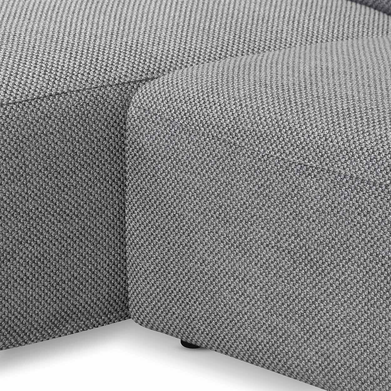 CLC6825-YY 3 Seater Left Chaise Sofa - Noble Grey - Furniture Castle