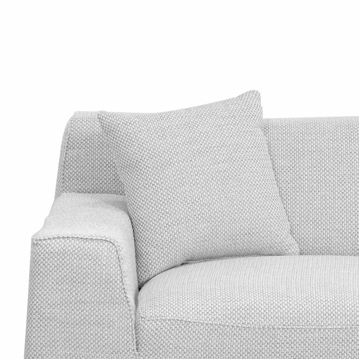 CLC6827-YY 3 Seater Right Chaise Sofa - Passive Grey - Furniture Castle