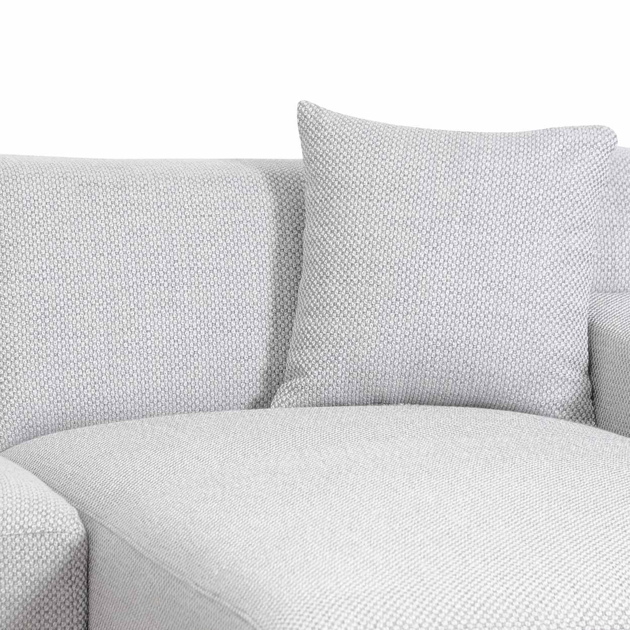 CLC6827-YY 3 Seater Right Chaise Sofa - Passive Grey - Furniture Castle