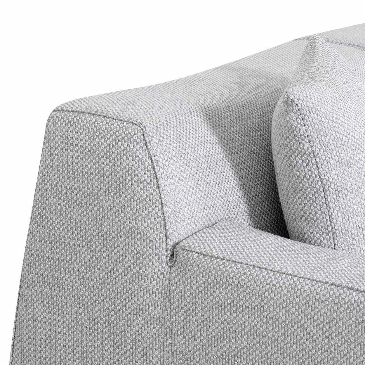 CLC6828-YY 3 Seater Left Chaise Sofa - Passive Grey - Furniture Castle