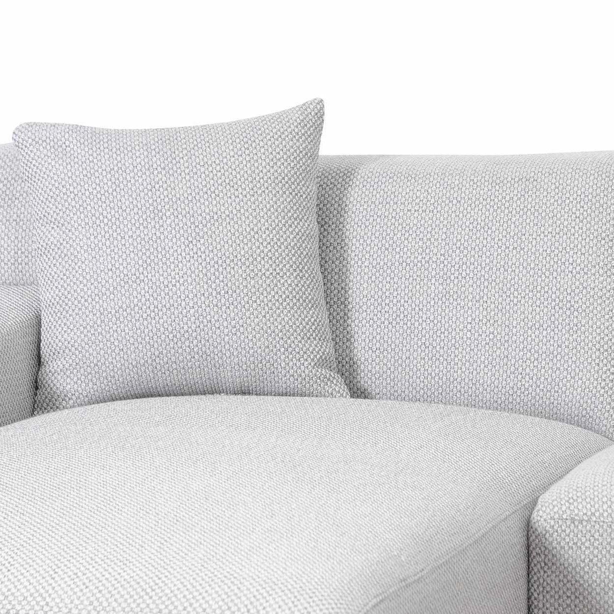CLC6828-YY 3 Seater Left Chaise Sofa - Passive Grey - Furniture Castle