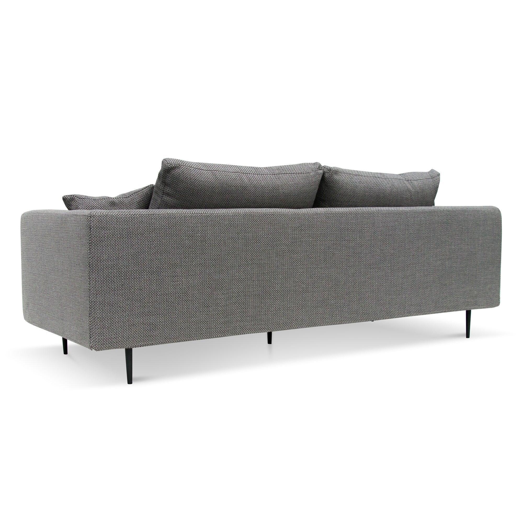 CLC6976-YY 4 Seater Fabric Sofa - Noble Grey - Furniture Castle