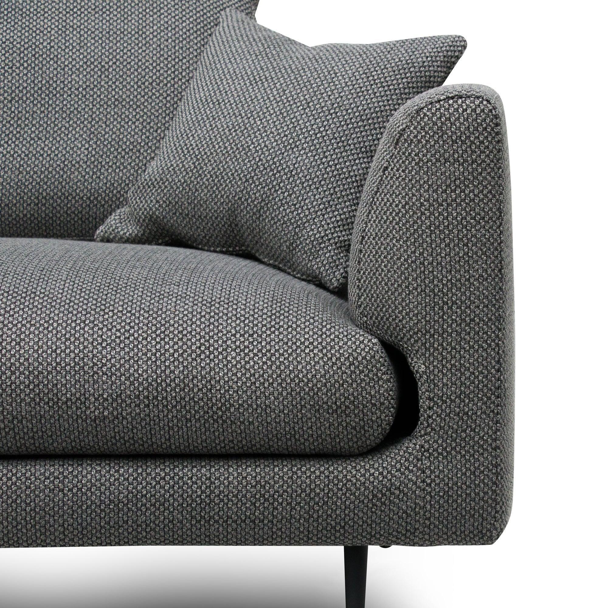 CLC6976-YY 4 Seater Fabric Sofa - Noble Grey - Furniture Castle